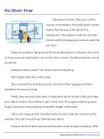 Reading Comprehension Worksheets for Grade 5