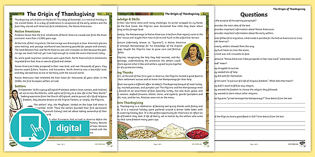 math 5th grade comprehension worksheet
