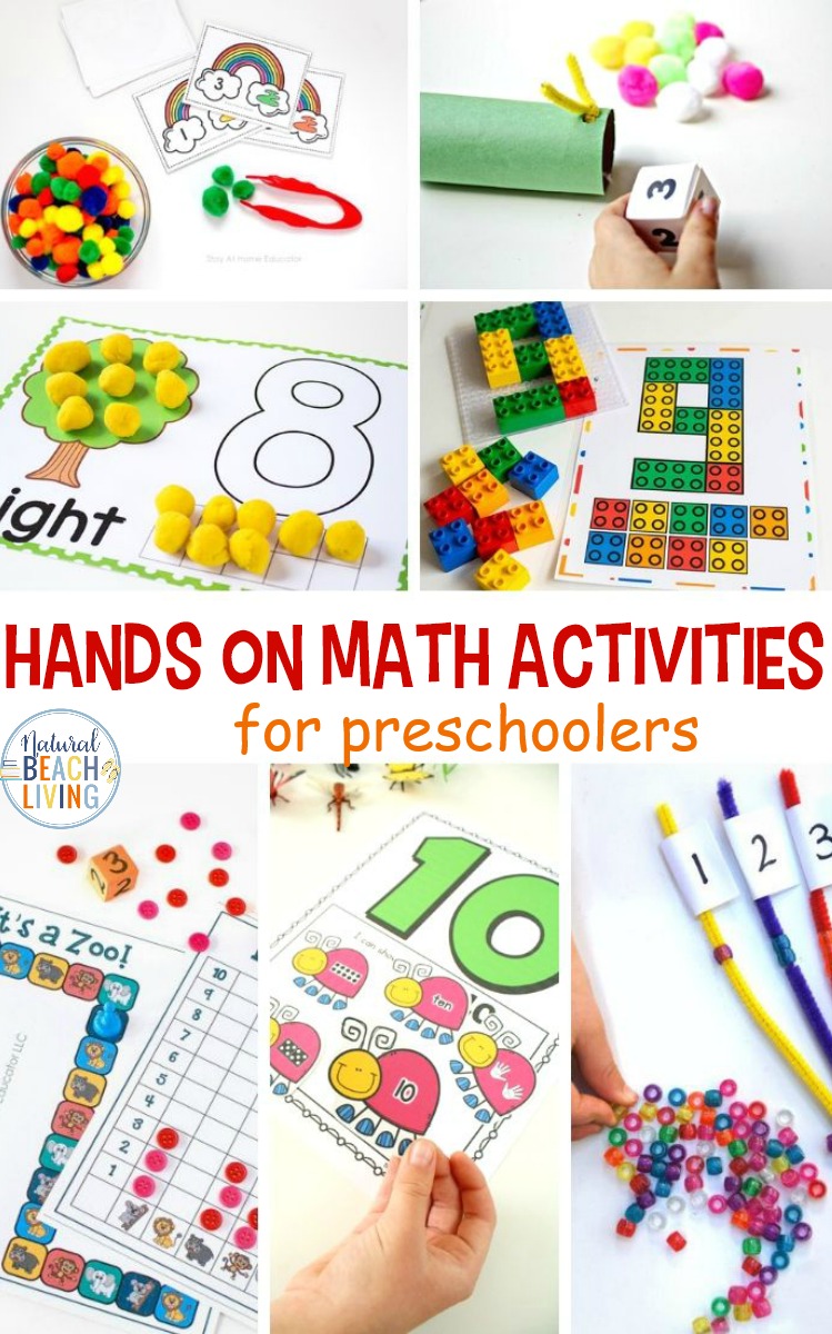 Hands on Math Activities for Preschool and Kindergarten - Natural ...