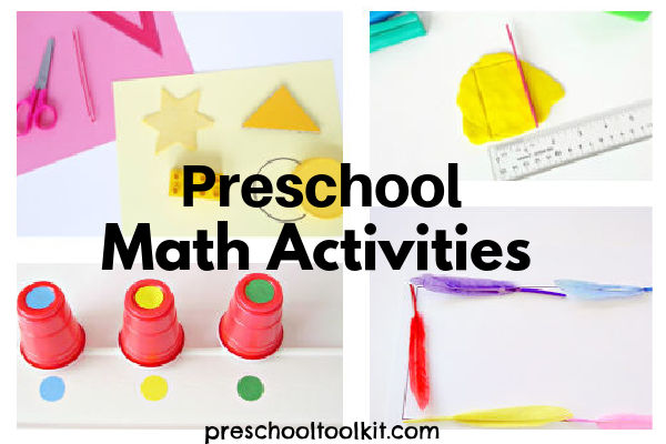 math activities for preschoolers