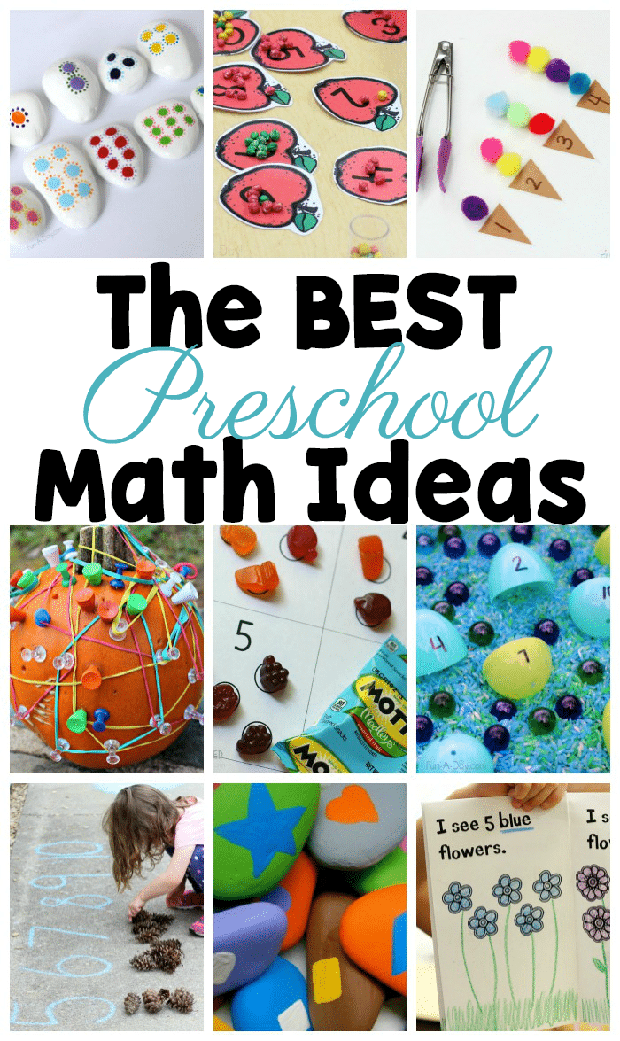 math activities for preschoolers
