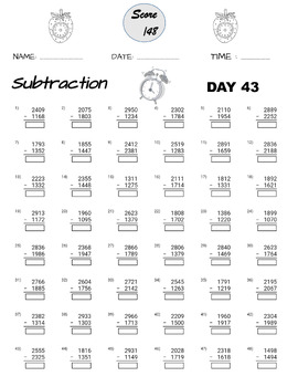 math addition and subtraction worksheet