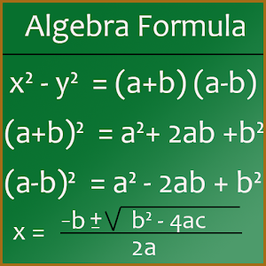 Maths Algebra Formula App - grade HS Math apps | Educational Apps