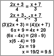 Math Skills - Algebraic Manipulation