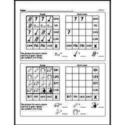 Fifth Grade Math Challenges Worksheets - Puzzles and Brain Teasers ...