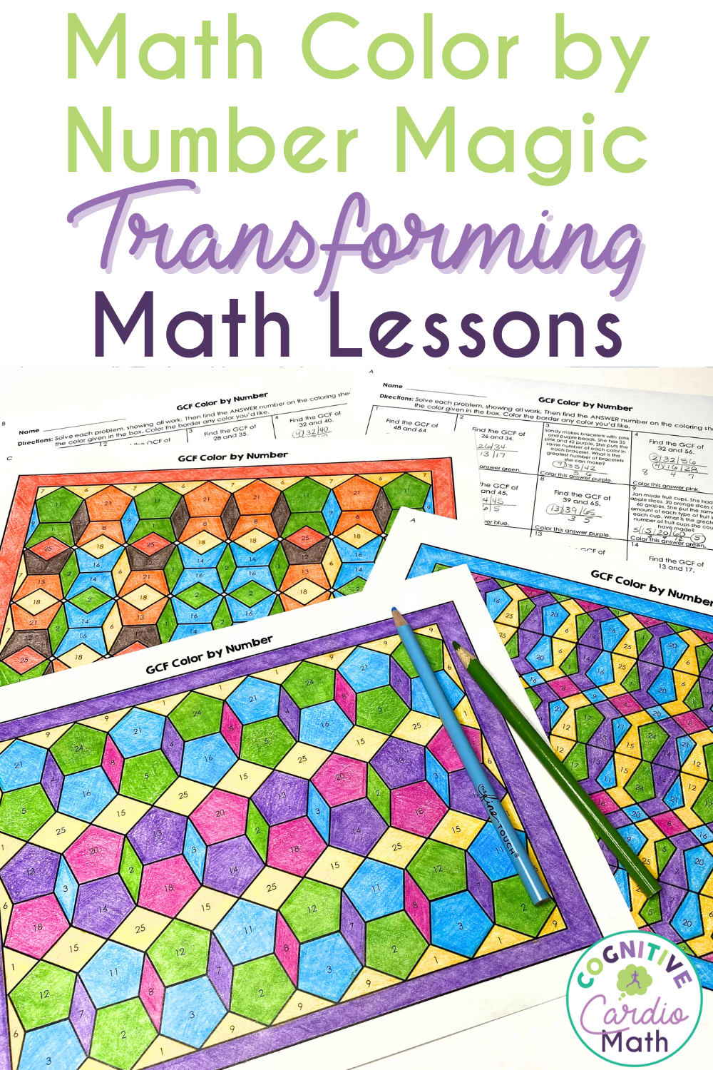 Color by Number Magic: Transforming Math Lessons - Cognitive ...