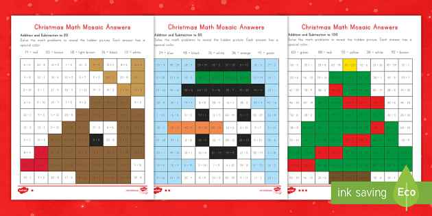 Christmas Math Worksheets PDF | Math Resource | Twinkl USA