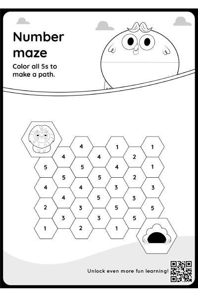 Math Worksheet for Preschoolers | Skidos Labs