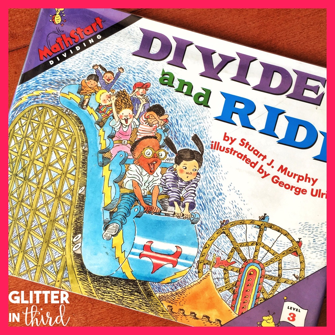 Multiplication &  division math picture books - Glitter in Third