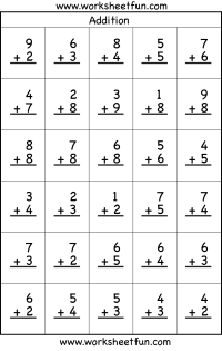 Timed Math Drill Sheets / FREE Printable Worksheets - Worksheetfun