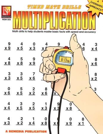 Timed Math Drills: Multiplication: 1561755222 - Christianbook.com