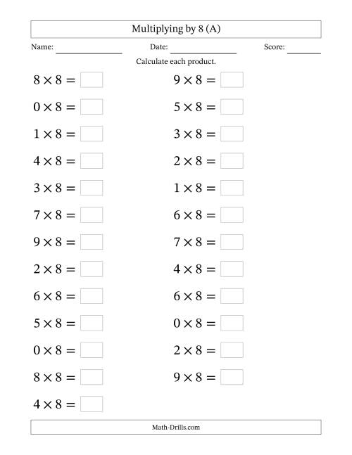 math drills multiplication