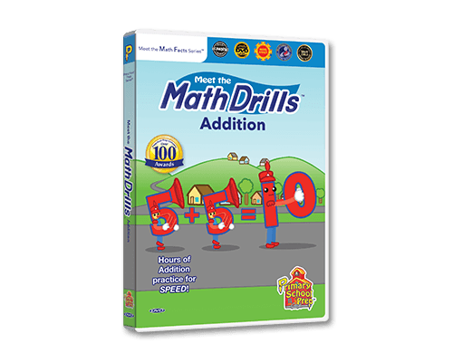 Meet the Math Drills: Addition (DVD)