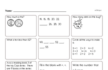 math enrichment worksheet