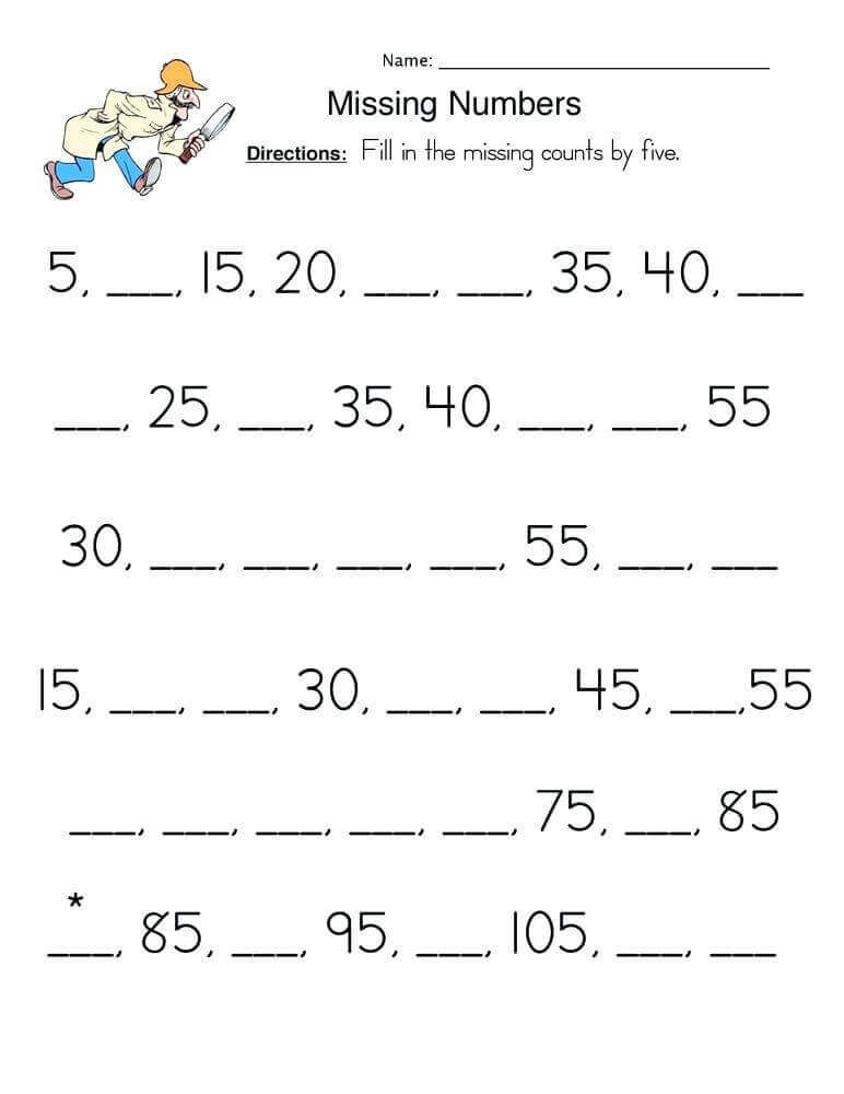 1st Grade Worksheets - Printable Coloring Pages