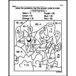 Second Grade Math Facts Practice Worksheets | edHelper.com