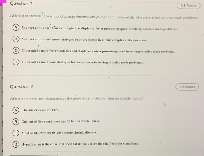 Solved Which of the following was found by experiments with ...