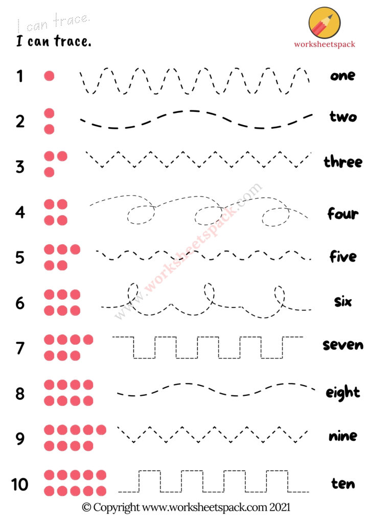 Math activity pack for preschool - worksheetspack