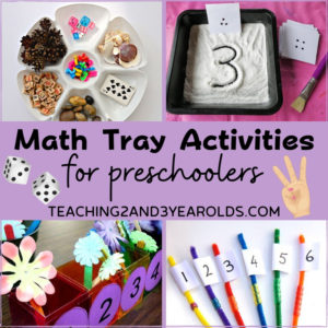 math for three year olds