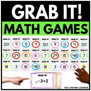 Fun Math Games for Elementary Students - The Lifetime Learner
