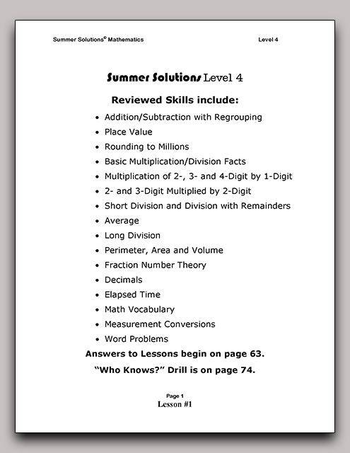 Mathematics 4