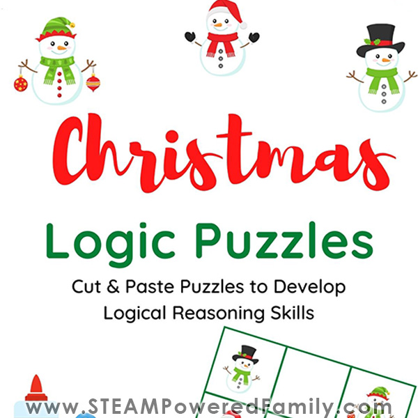 Christmas Math Logic Puzzles (Sudoku Inspired) - Printable