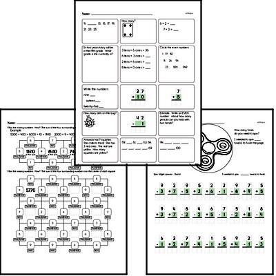 Math Minute Worksheets Youd Actually Want to Print | edHelper.com