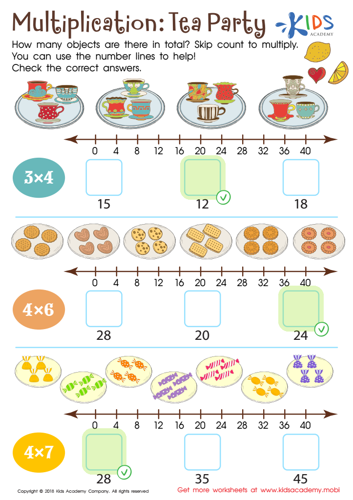 3rd Grade Math Worksheet Multiplication: Free Printable PDF for ...