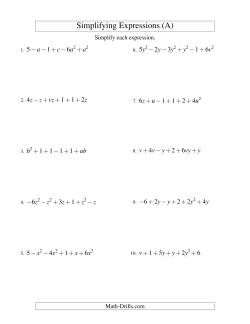 Search | Pre Algebra | Page 1 | Weekly Sort