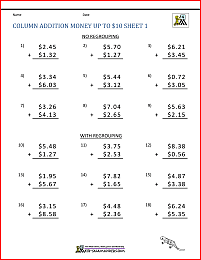 math problems 4th grade