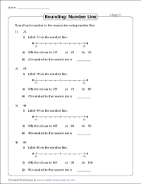 Rounding Worksheets