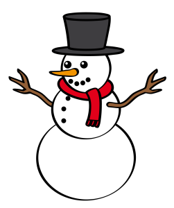 Snowman — Looney Math