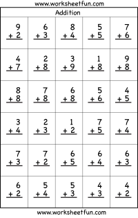 Timed Math Drill Sheets / FREE Printable Worksheets - Worksheetfun