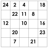 Magic Square Worksheets | Dr Mikes Math Games for Kids