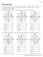 Translation Worksheets