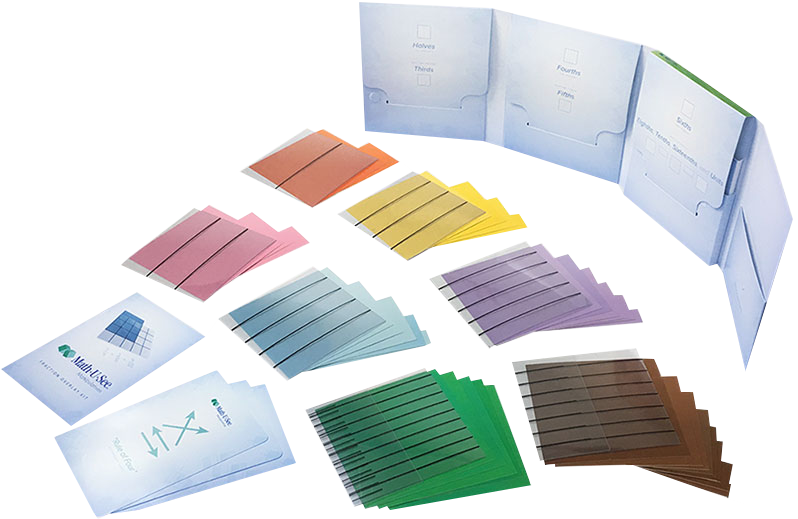Math-U-See Fraction Overlay Kit