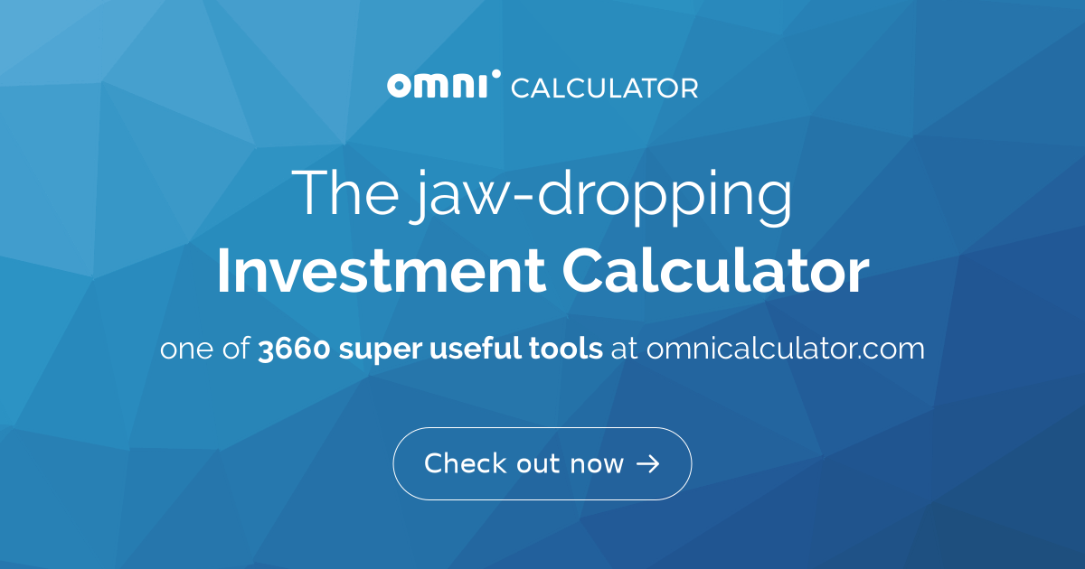 Investment Calculator