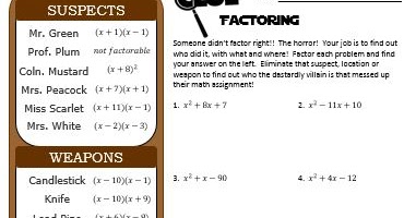 math with pizzazz page 90