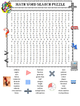 math word search puzzles