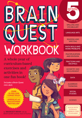 Brain Quest Workbook: 5th Grade (Brain Quest Workbooks) (Paperback ...