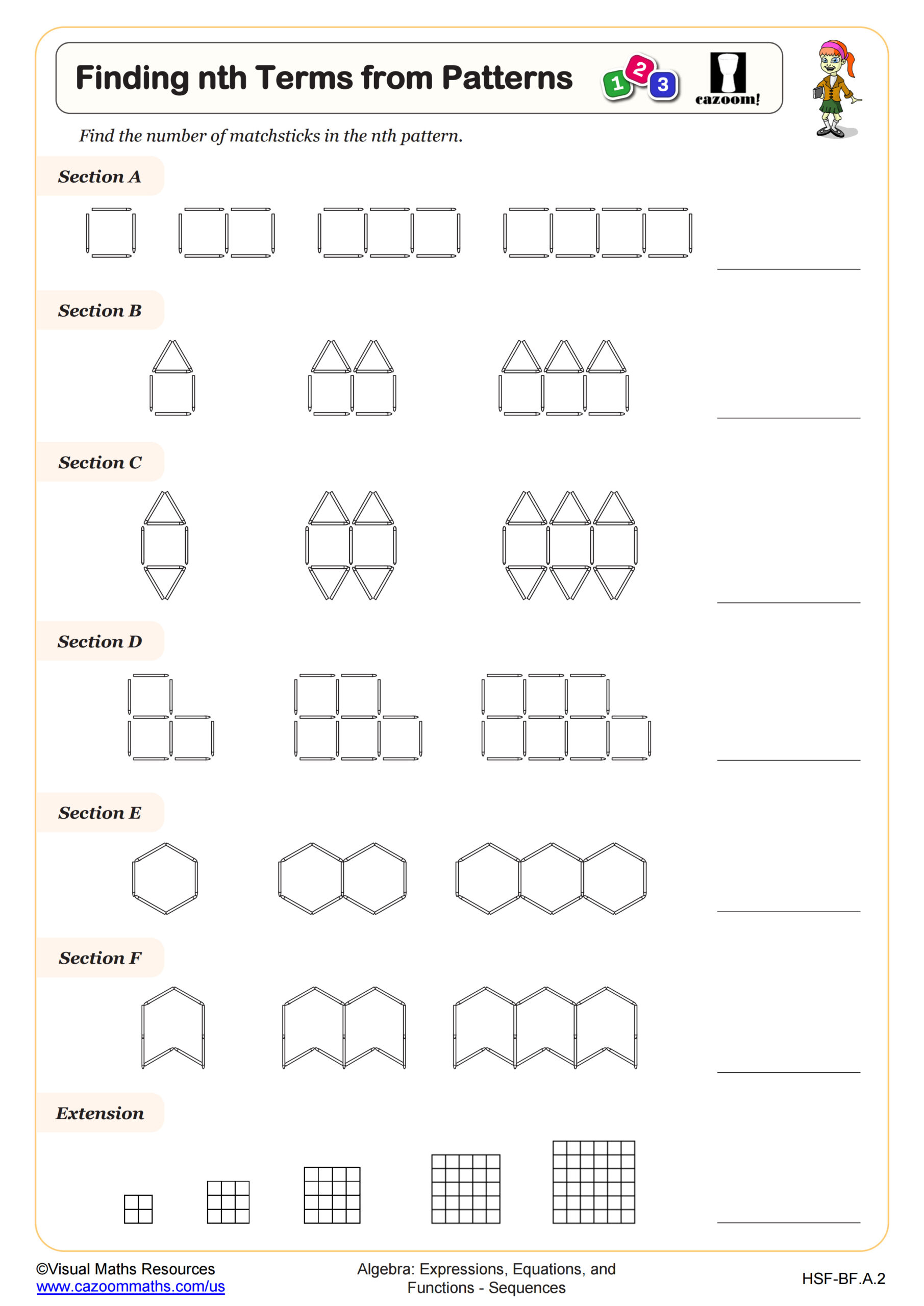 math worksheet answers algebra 2