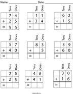 First Grade Math Worksheets - Twisty Noodle