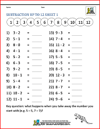 First Grade Math Worksheets