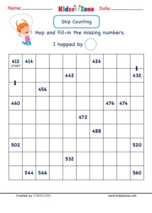 math worksheet for 2