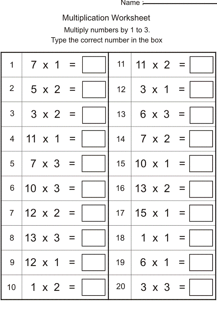 4 Year Old Math