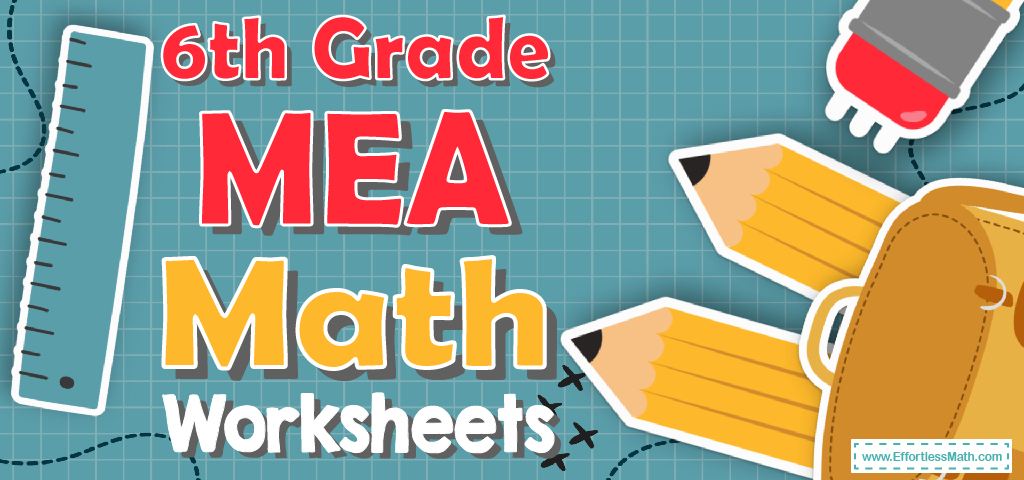 math worksheet for 6th graders free printable