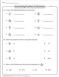 8th Grade Math Worksheets