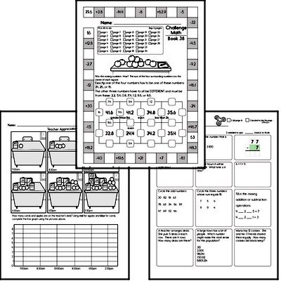 Fourth Grade PDF Math Worksheets - Free Printable Math PDFs ...