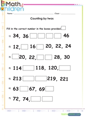 Math Worksheets For Second Graders, Math Worksheet For 2nd Grade