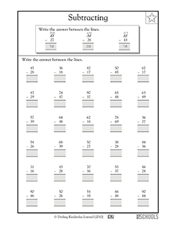 Subtracting 2-digit numbers, part 2 | 2nd grade, 3rd grade Math ...